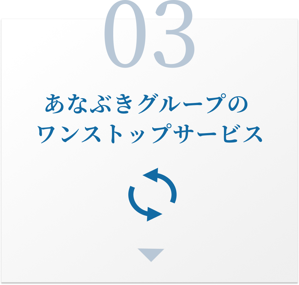 あなぶきグループのワンストップサービス